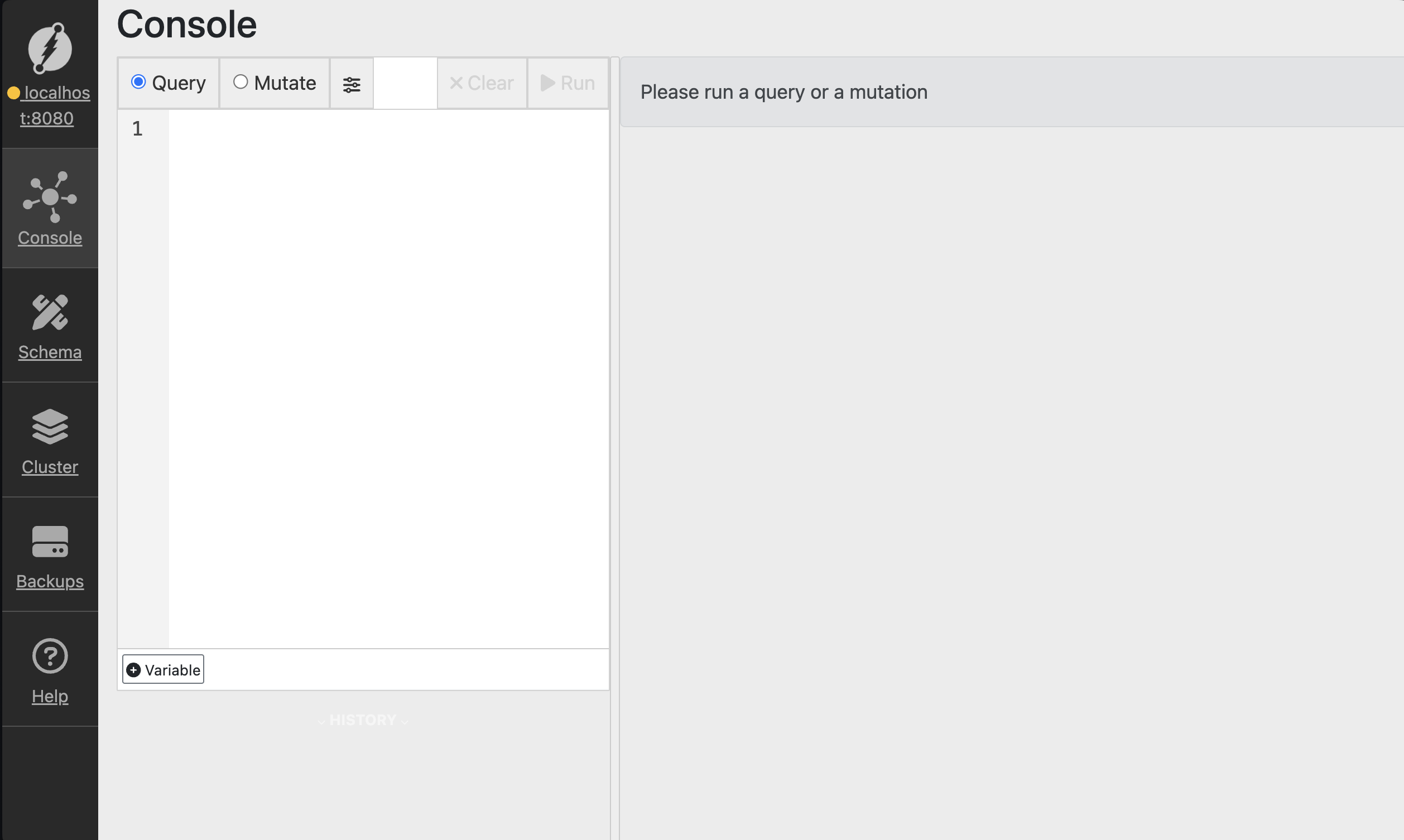 Setting up Ratel local connection